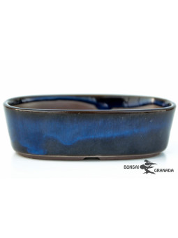 Tiesto oval 11.8 cm. azul Yokkaichi