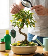 A mi bonsái se le caen las hojas